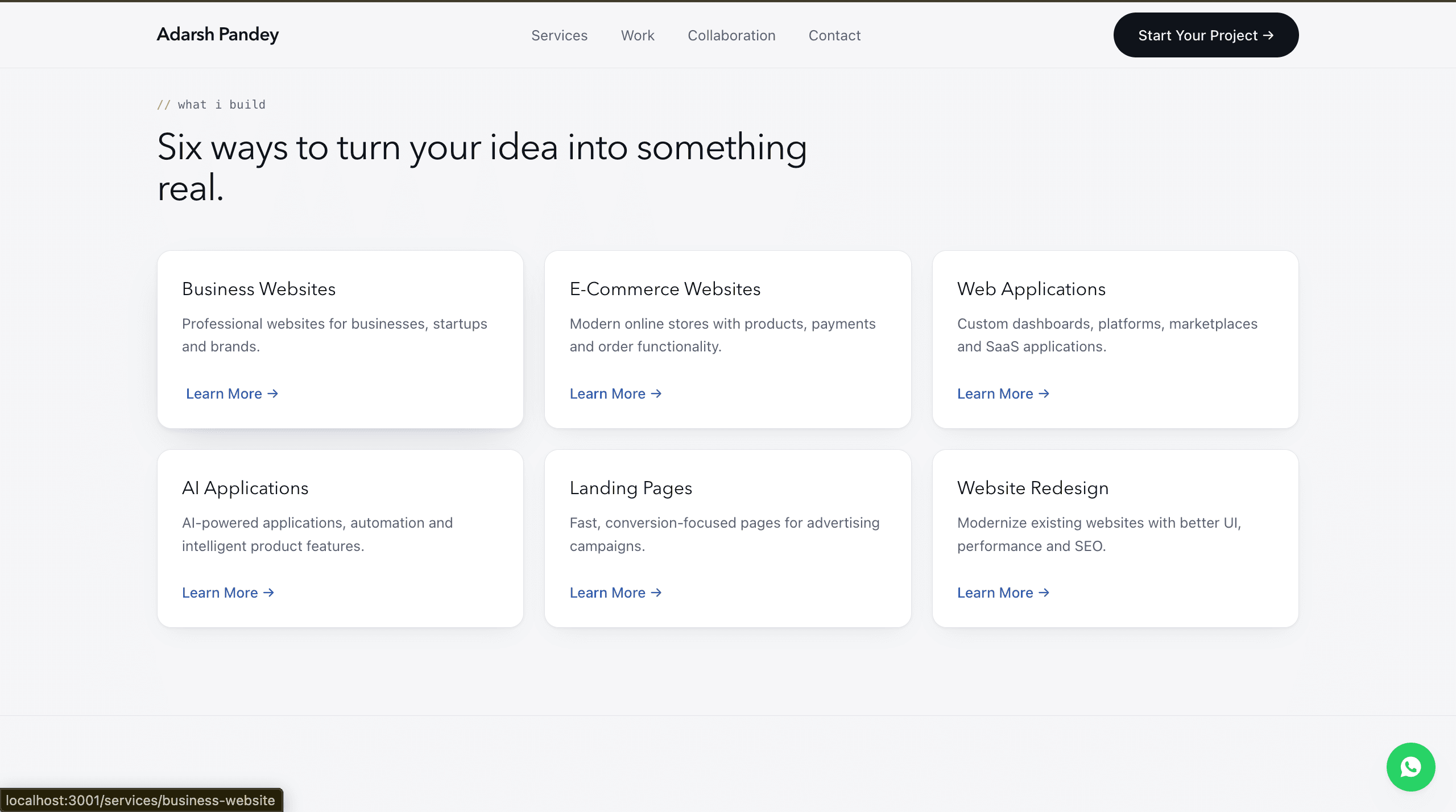 Business Website screenshot 3