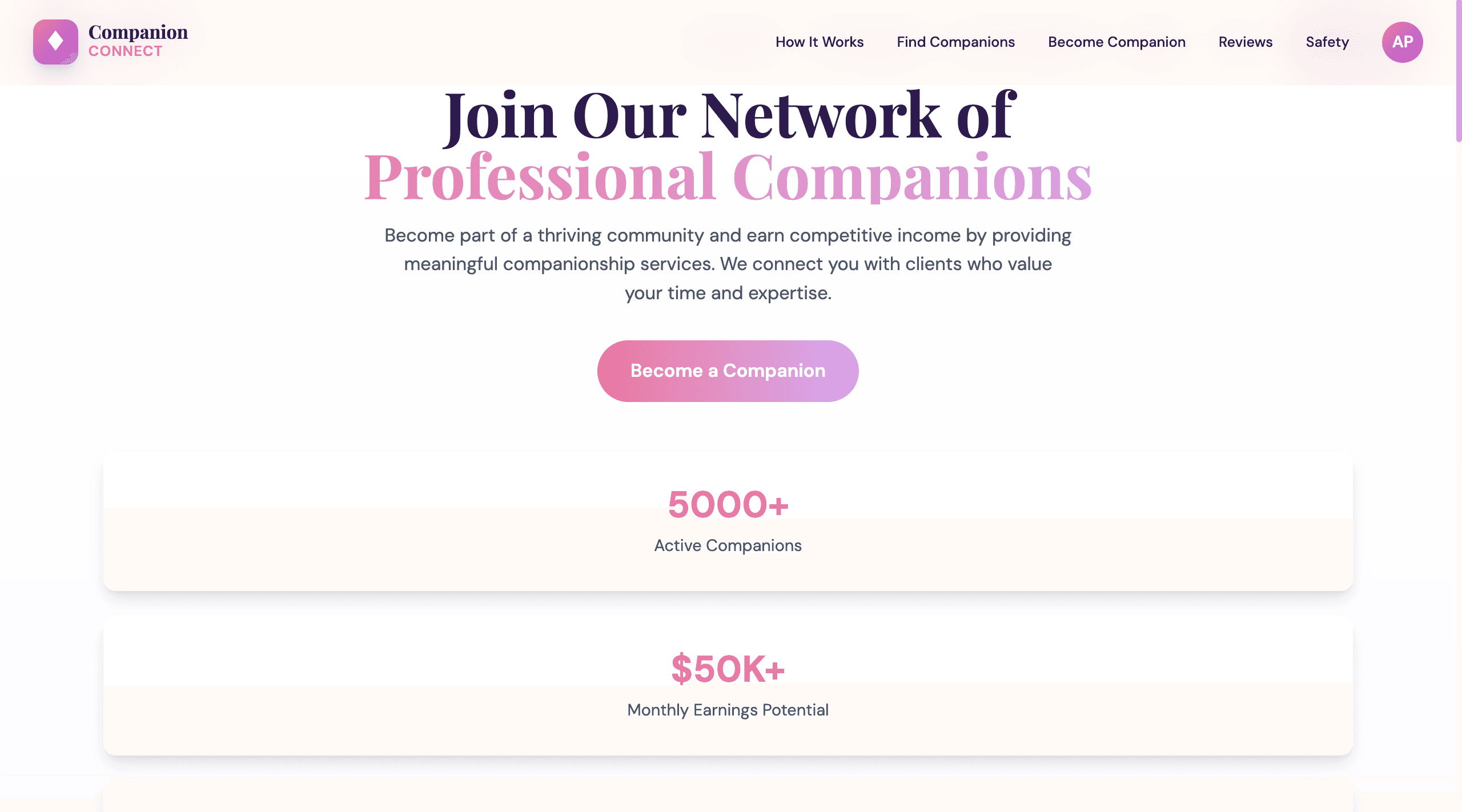 Companion-Connect screenshot 3