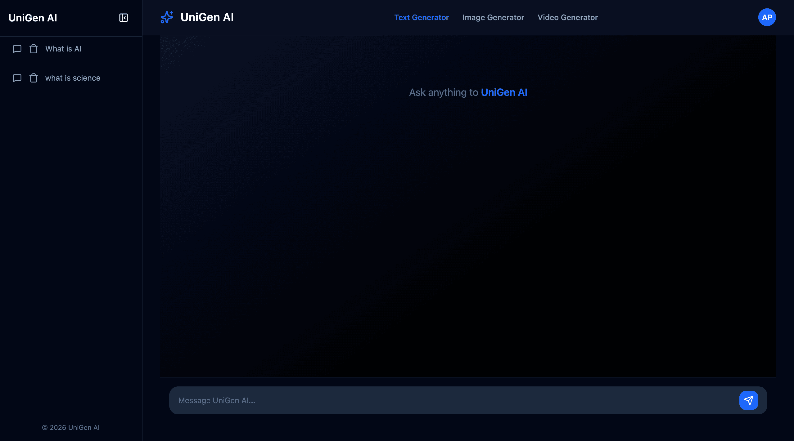 UniGen AI screenshot 1